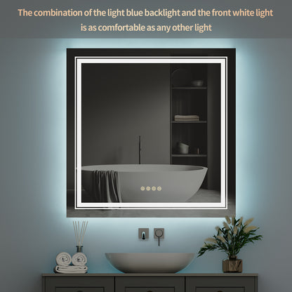 Bathroom Vanity Mirror RGB Backlit Mirror