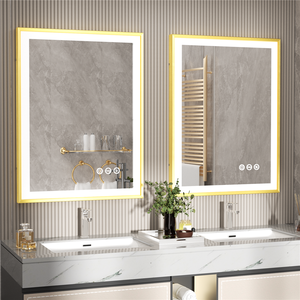 Aluminum Frame Bathroom Mirrors