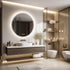 Dimmable Round Led Bathroom Mirror