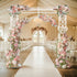 Wedding Ceremony Arch Backdrop Stand for Celebration, Garden Trellis for Plant