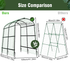 U-shaped Cucumber Trellis Garden Trellis for Climbing Plants with Nylon Netting