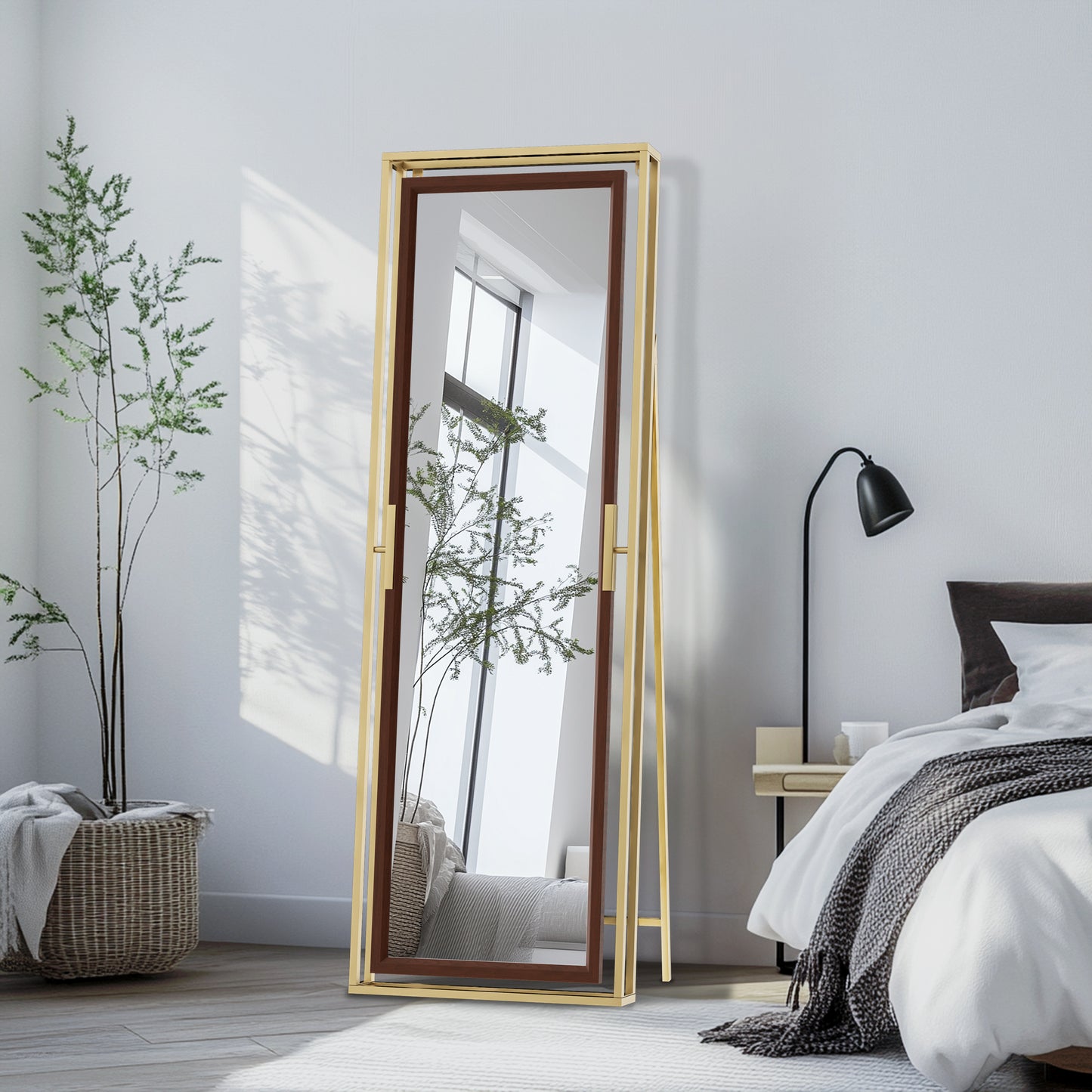 Full Length Mirror Wall Hanging/ Standing Dressing Mirror