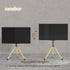 Rolling Tripod TV Floor Stand for 40”-75” TV Bracket on Wheels VESA 600*400mm