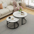 Nesting Coffee Table Sintered Stone-top Stacking