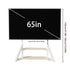 Mobiler TV-Ständer mit Rollen – Eigeninnovatives Design