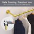 70.8” Industrial Pipe Clothes Rack Detachable Hanging Bar