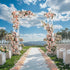 Wedding Ceremony Arch Backdrop Stand for Celebration, Garden Trellis for Plant