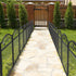 5Panels Garden Fence Anti-rust Thicken Metal Wire Panel Fencing Border