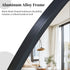 New Release Vertical Black Oval Wall Mirror Aluminum Frame Wall-mounted Hanging Mirror