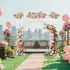 Wedding Ceremony Arch Backdrop Stand for Celebration, Garden Trellis for Plant
