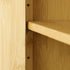 Solid Wood Bamboo Bathroom Wall Cabinet Over the Toilet Kitchen Storage Cabinet