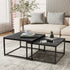 Modern-Inspired Nesting Coffee Table Set