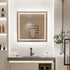 Square Led Backlit Vanity Bathroom Mirror