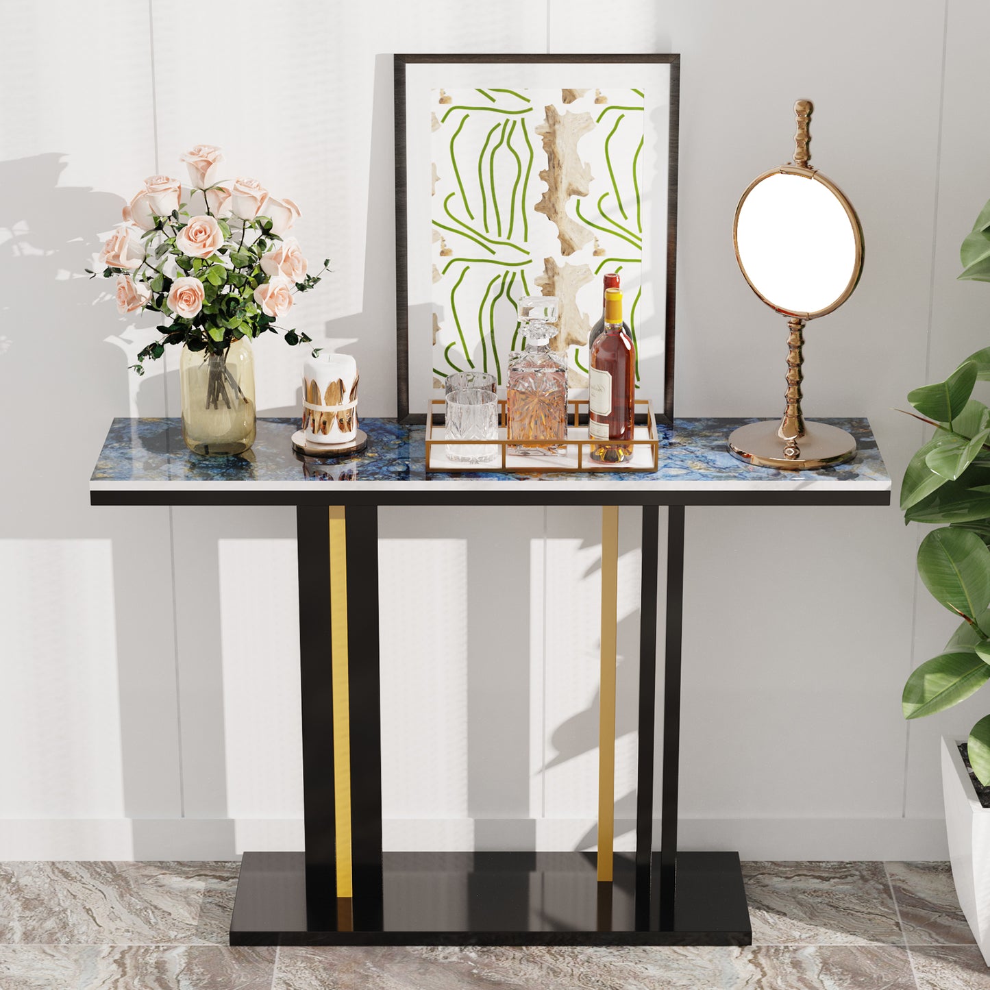 Luxurious Console Entryway Table for Decor