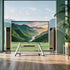 Mobiler TV-Ständer mit Rollen – Eigeninnovatives Design