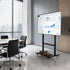 Industrial Rolling TV Floor Stand for 40-100” LCD Screens Height Adjustable TV Cart Mount