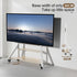 Mobiler TV-Ständer mit Rollen – Eigeninnovatives Design