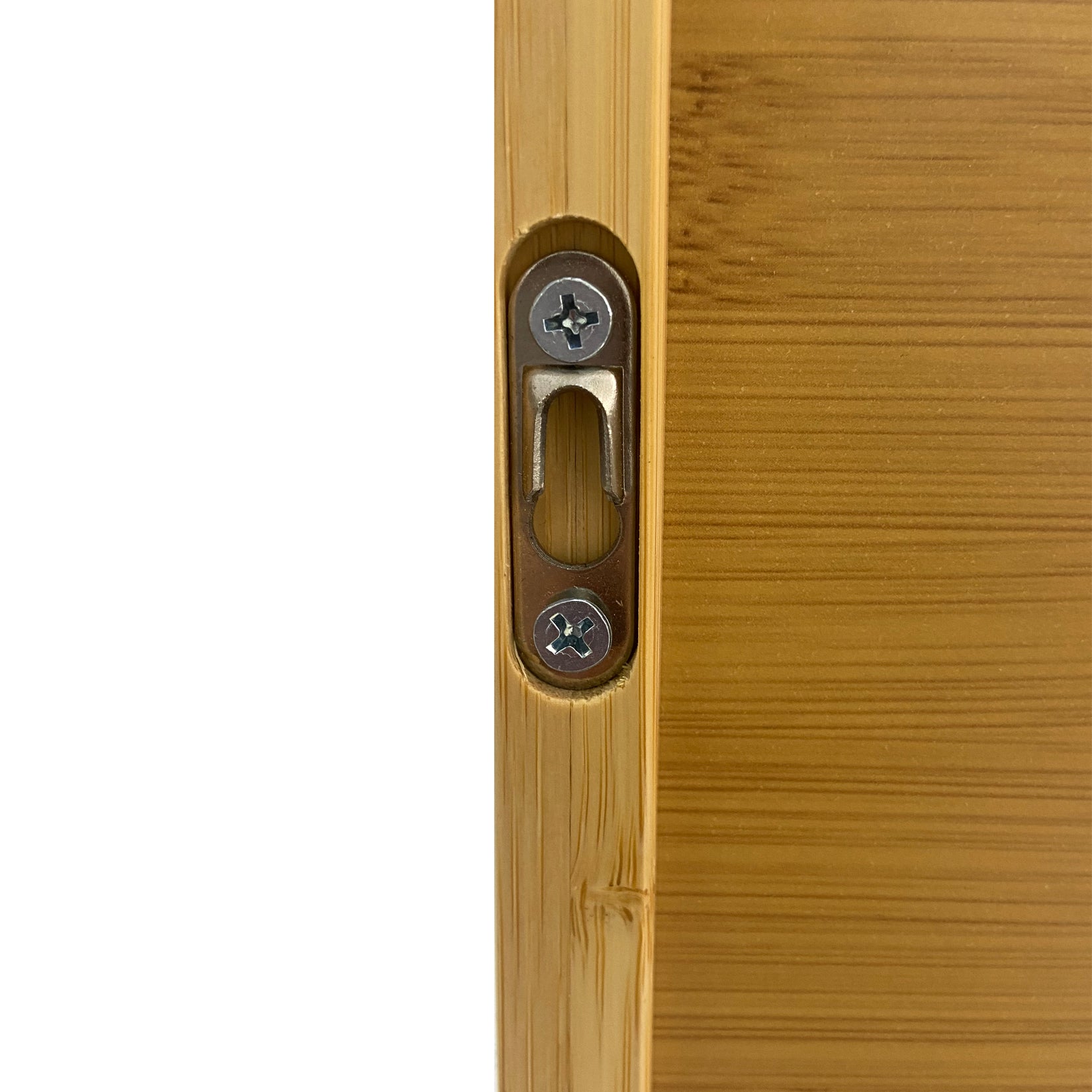 Solid Wood Bamboo Bathroom Wall Cabinet Over the Toilet Kitchen Storage Cabinet