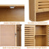 Bathroom Cabinet Bamboo Over-The-Toilet Storage Organizer Wall Mounted Kitchen Shelves
