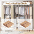 Freestanding Heavy Duty Clothes Rack Dust-proof Curtain Portable Wardrobe