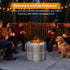 Outdoor Stainless Steel Camping Fire Pit Stove for Firewood Burning