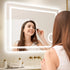 Makeup Bathroom Mirror with 3X magnification