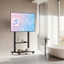 Industrial Rolling TV Floor Stand for 40-100” LCD Screens Height Adjustable TV Cart Mount