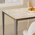 Deluxe Dining Table with Sintered Stone Tempered Glass Top