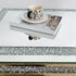 Rectangular Mirrored Coffee Table: Luxury Crushed Diamond Coffee Table Silver Mirrored Finish