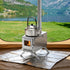 Wood Burning Sauna Stove Kit: 2 in 1 Portable Stainless Steel Heater Tent Stove for Outdoor Tents, Outdoor Sauna Hot Tent Stove with Chimney Pipes