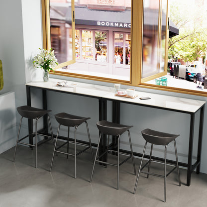 41.4” Tall Rectangular Bar Table Countertop Pub Table