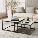 Modern-Inspired Nesting Coffee Table Set