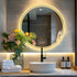 Dimmable Round Led Bathroom Mirror