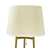 Tripod Led Floor Lamp: Modern Free Standing Floor Lamp with Sintered Stone Shelves