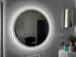 Dimmable Round Led Bathroom Mirror with Backlit, Bathroom Vanity Mirror Over Sink