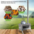 Outdoor Camping Tent Wood Burner Stove Fire Pit with 7 Chimney Pipes