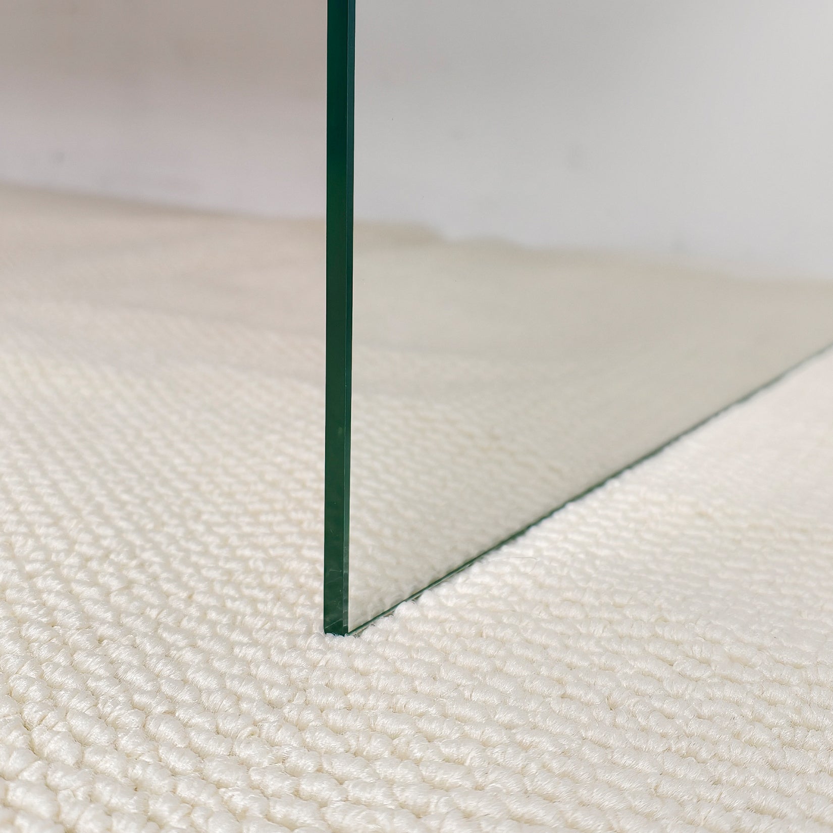 Rectangular Coffee Table: New Release Wood-tone MDF Coffee Table with Tempered Glass Legs