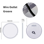 Round Led RGB Backlit Bathroom Mirror, Same as Amazon