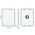 Square Backlit Smart LED Bathroom Mirror