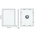 Square Backlit Smart LED Bathroom Mirror