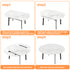 Round Extendable Dining Table 31.5'' to 51.2’'