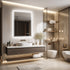 Square Backlit Smart LED Bathroom Mirror