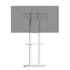 Mid Century TV Floor Stand for 40”-75” Height Adjustable TV Mount