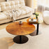 Round Living Room Side Table Set, Two Packages Shippment