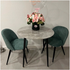 Round Dining Table - Sintered Stone, Kitchen Dining Table No Chairs