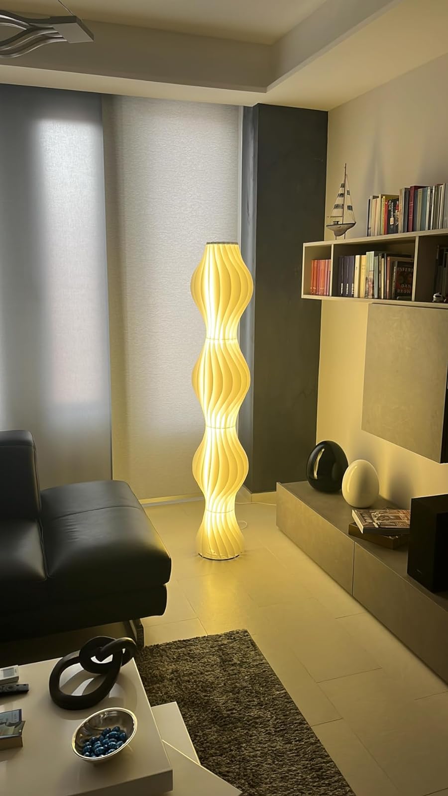 Art Tall Standing Floor Lamp Living Room Ambient Lights for Home