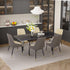 51.1"-62.9" Extendable Rectangle Dining Table