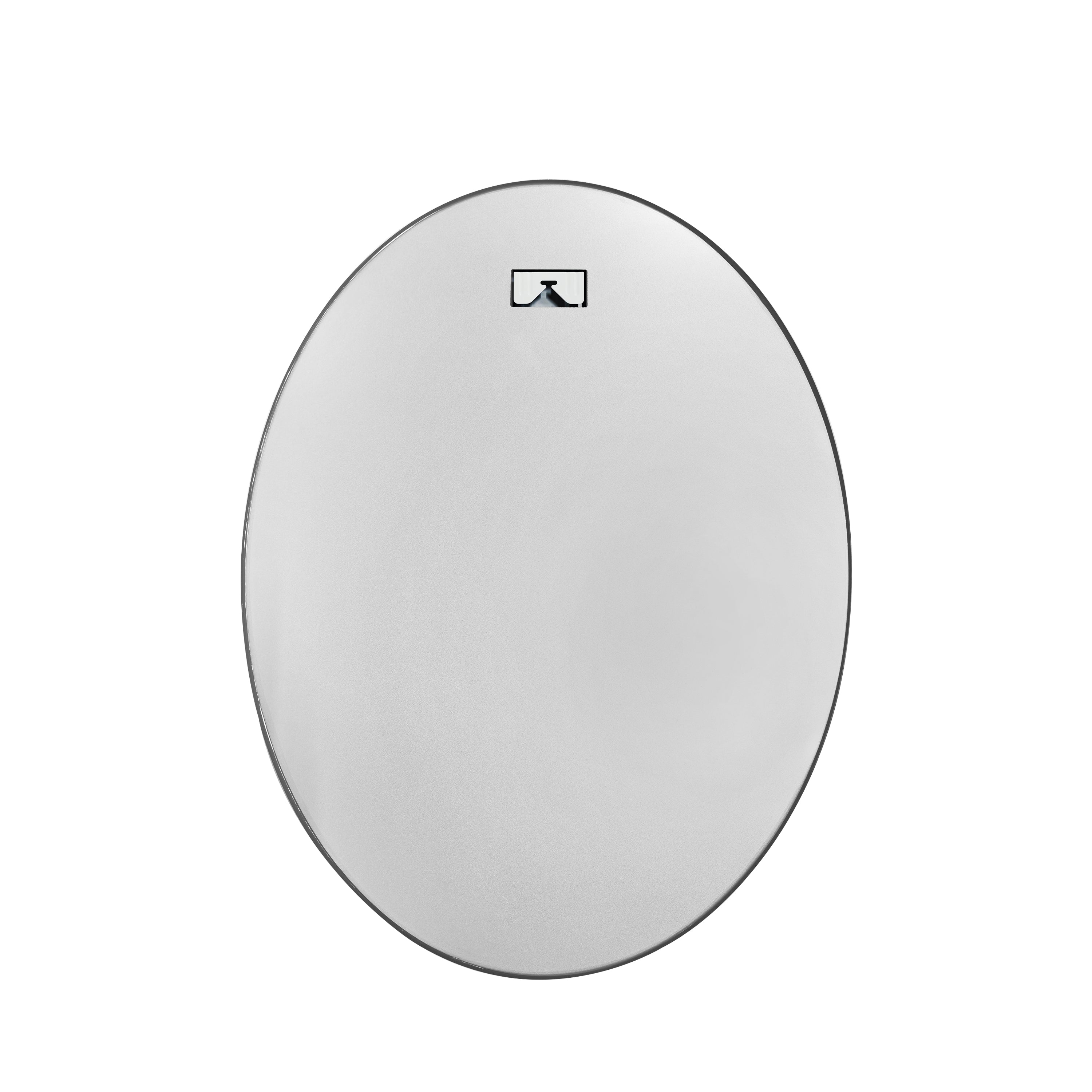 New Release Vertical Black Oval Wall Mirror Aluminum Frame Wall-mounted Hanging Mirror