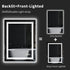 Anti-fog Led Lighted Bathroom Mirror for Bathroom Renovation