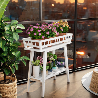 Modern Minimalist Garden Plant Shelf